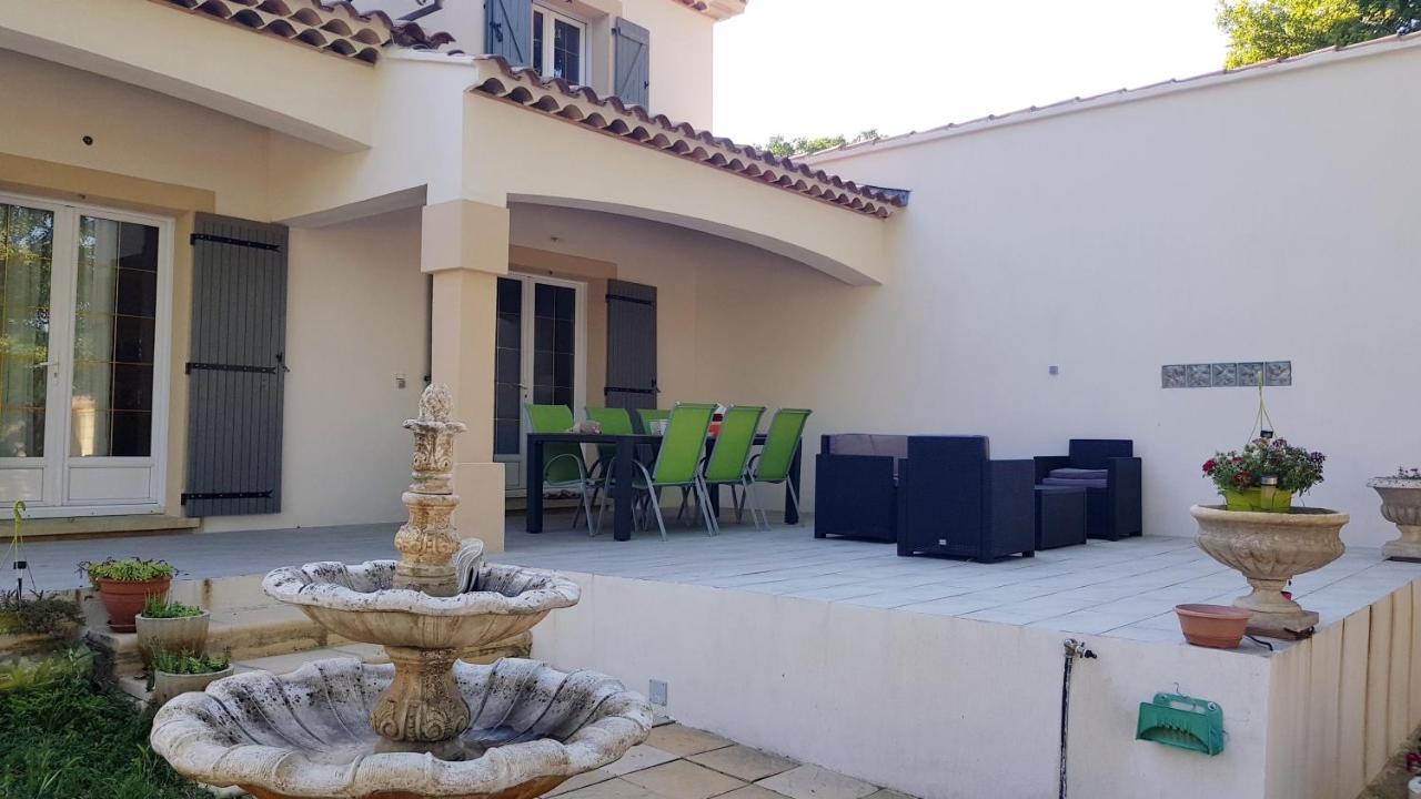 Charmante Maison Climatisee Vedene - Avignon Avec Piscine Екстериор снимка