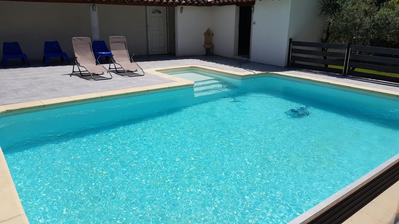 Charmante Maison Climatisee Vedene - Avignon Avec Piscine Екстериор снимка